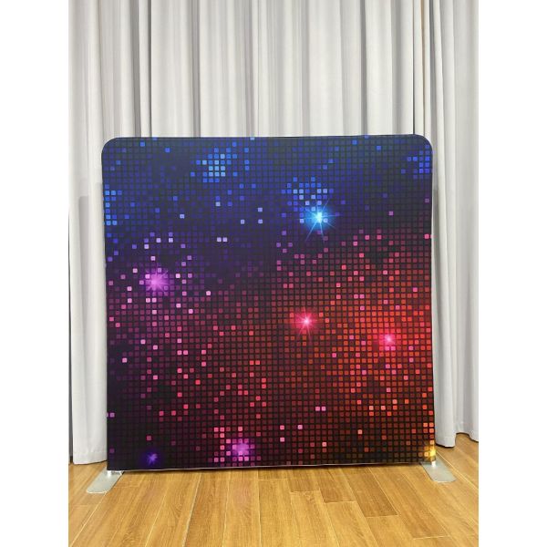Custom 7.6x7.6 Pillowcase Backdrop 8x8 Printed Cloth Backdrop