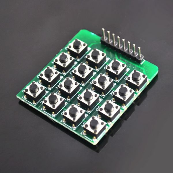 4 x 4 Matrix Keypad Module 16 Botton MCU Expanded Development