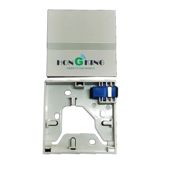 1 Port FTTH Access Optical Network Box Fiber Splitter Distribution Box