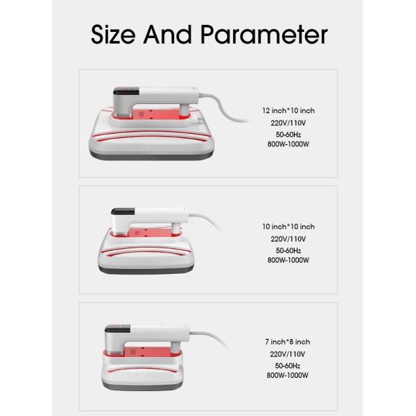 Sublimation Transfers Mini T Shirt Heat Press Machine