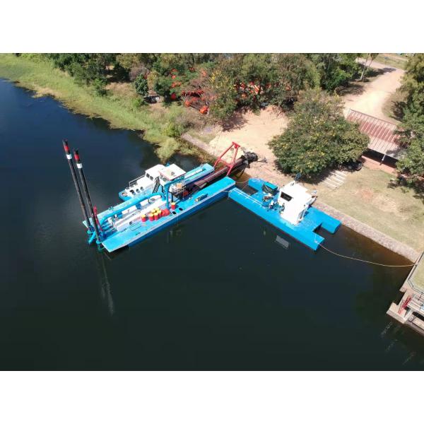 18 Inch River Sand Cutter Suction Dredger Self Protection