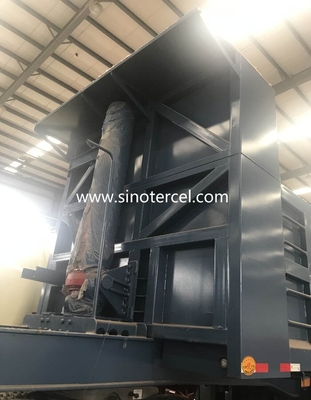 3 Axle Tipper Semi Trailer 40-60 Tons For Mining