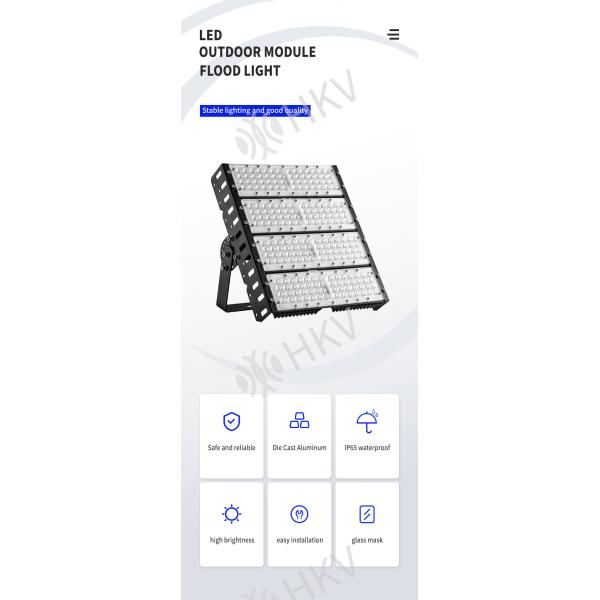 High power brand driver flood light tunnel module light outdoor projection lamp IP65