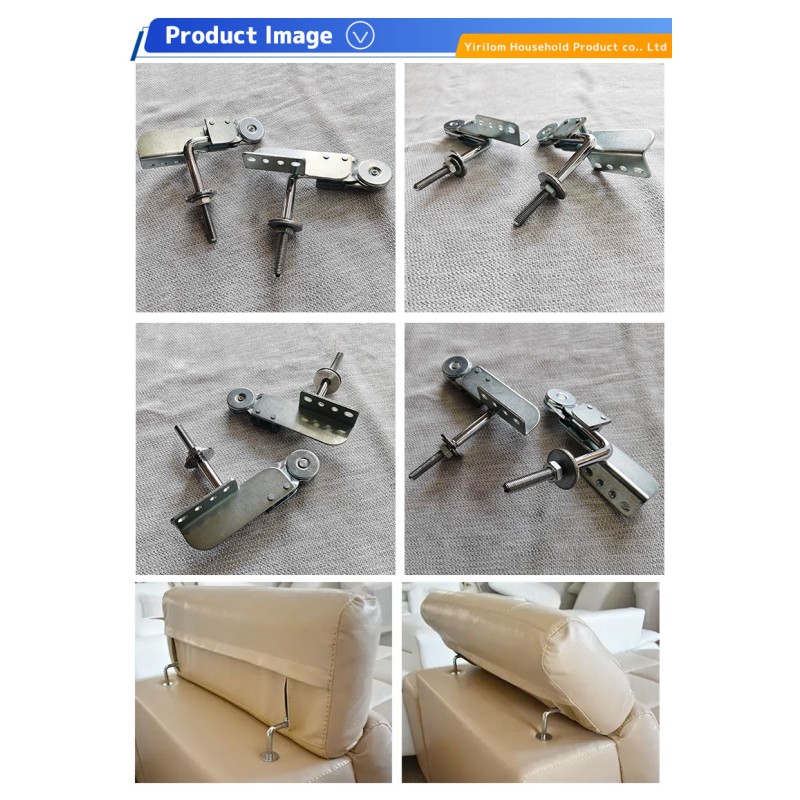 Factory Direct Thicken Adjustable Multi Functional Sofa Headrest Hinge with Chromed and Zinc Plating