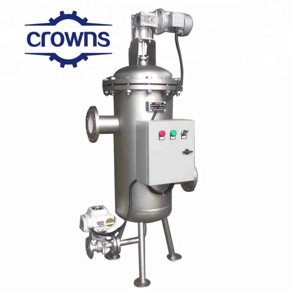 Filter Type Automatic Self Cleaning Filter with 2-200m3/h Flow Rate and Customized Size