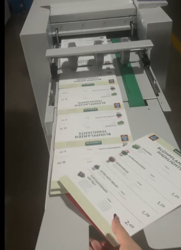 Space Saving Automatic Paper Folding Machine Designed with Modular Components
