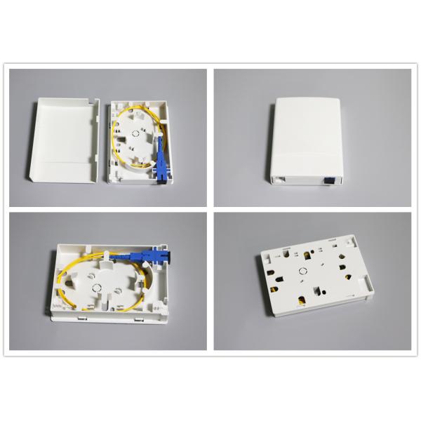 FTTH 86 Type Optical Termination Box With 2 Port Inlet / Outlet