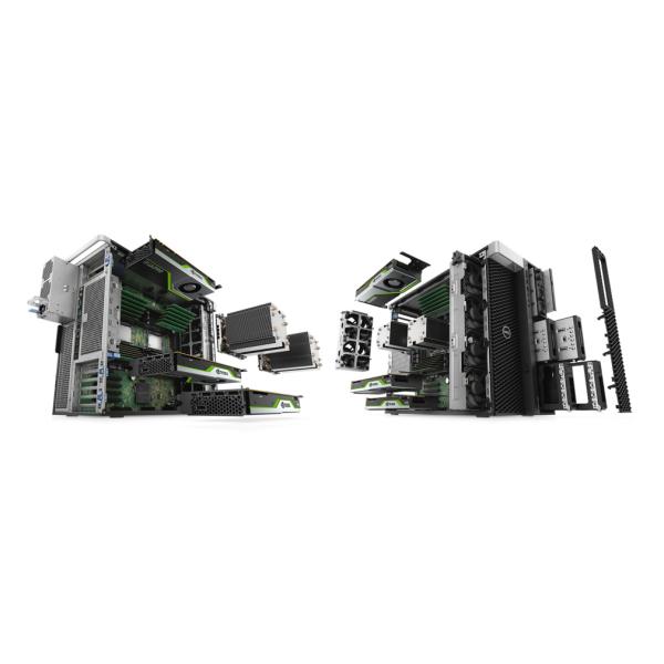 Customizable Tower Server Dell T7920 Workstation Xeon Gold CPU 2666MHz DDR4 ECC RDIMM