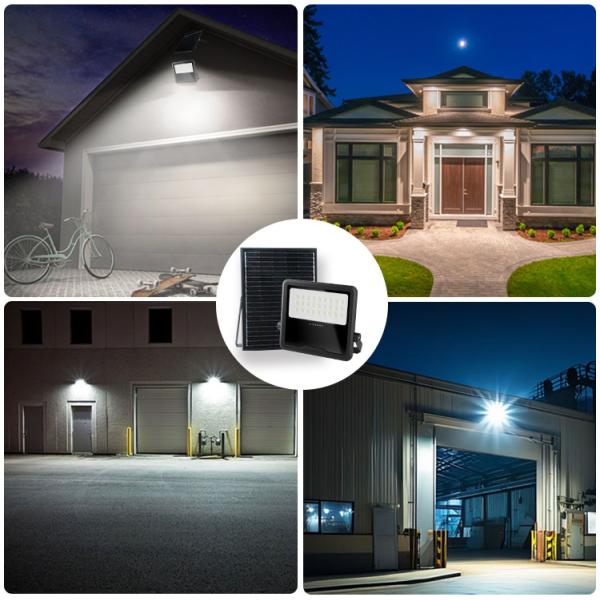 Customizable Panel With Bright And High-brightness LED Lighting Controllable Switch Solar Powered Outdoor Lamp