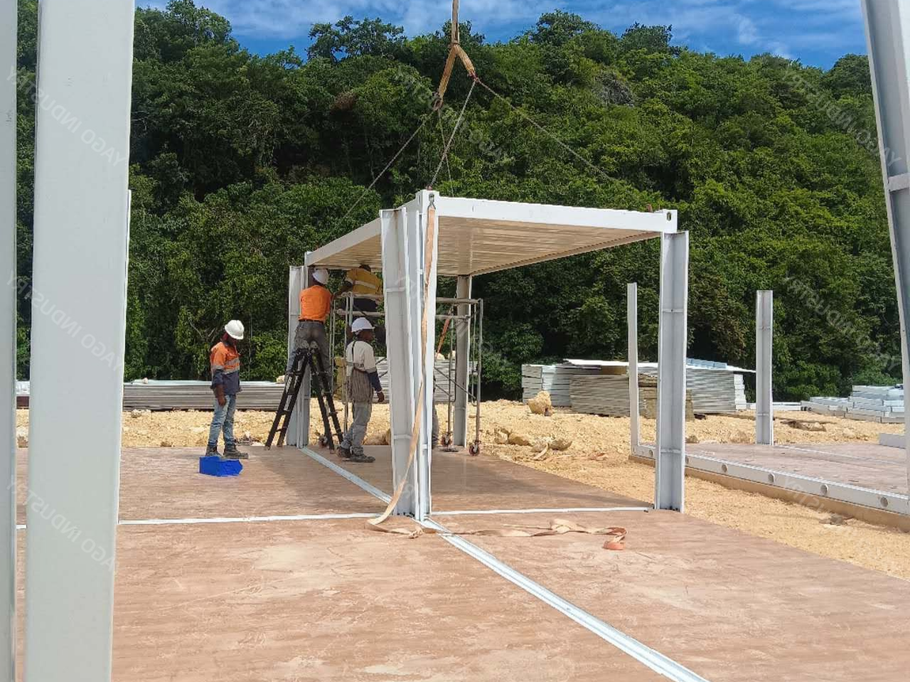 Container Modular Prefab Mining Site Accommodation Readymade Temporary Housing
