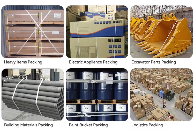High Strength PP Packing Belt Polypropylene Strapping Use For Pallets Cartons Packing