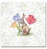 China Paper Personalized Party Napkins , Easter Cocktail Paper Beverage Napkins on sale
