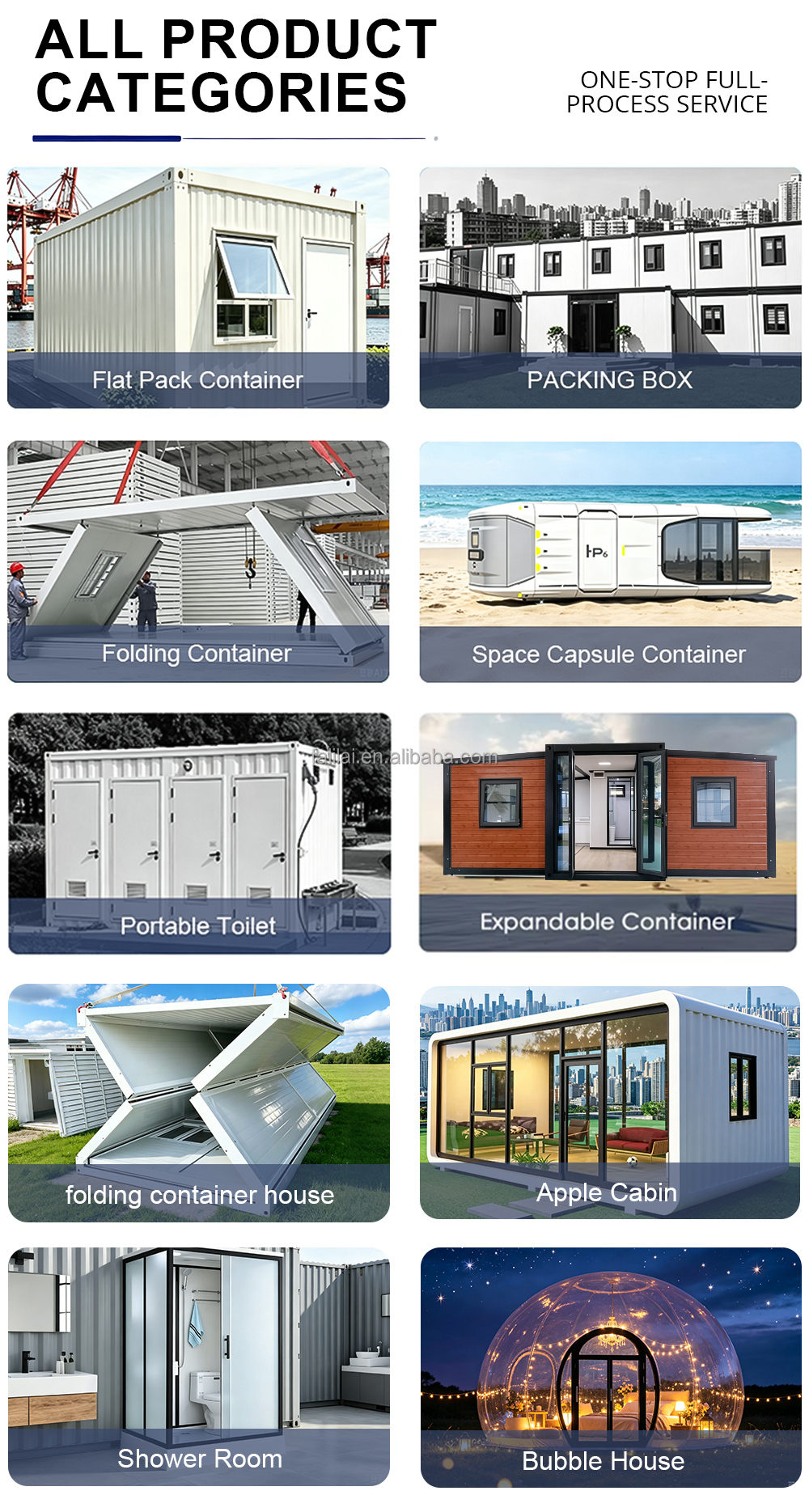 High-end Custom Folding Container Office Fast Setup Modular Cabin 20ft 30ft Ready Use Modern Prefab House Bedroom Kitchen