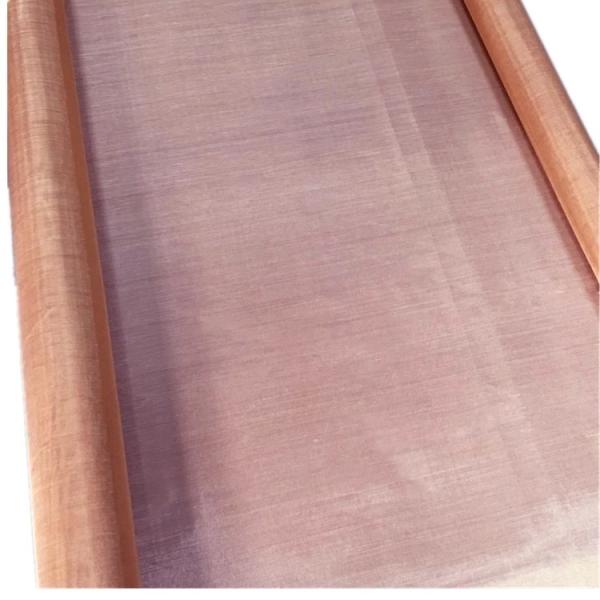 Faraday cage 200 mesh 99.9% red copper wire shielding fabric mesh screen
