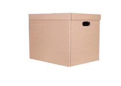 Quality Recyclable Office Paper Box  Corrugated Paper Office File Storage Banker Box for sale