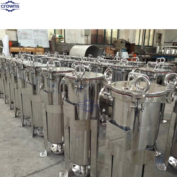 Industrial Filter Cleaning Machine Fully automatic scraper filter housing Bag Filter Housing