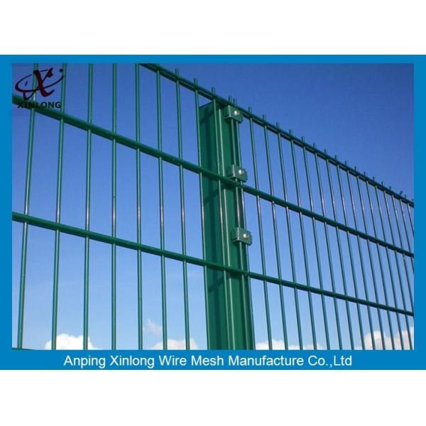 Durable Hot Dipped Coated Double Wire Fence for High Security Place