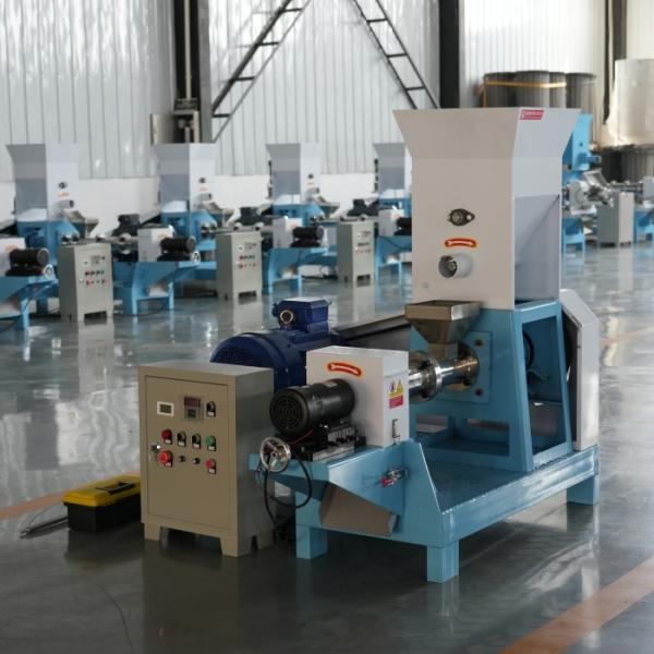 Small Wet Floating Fish Feed Pellet Machine Feed Extruder For Pet Feed