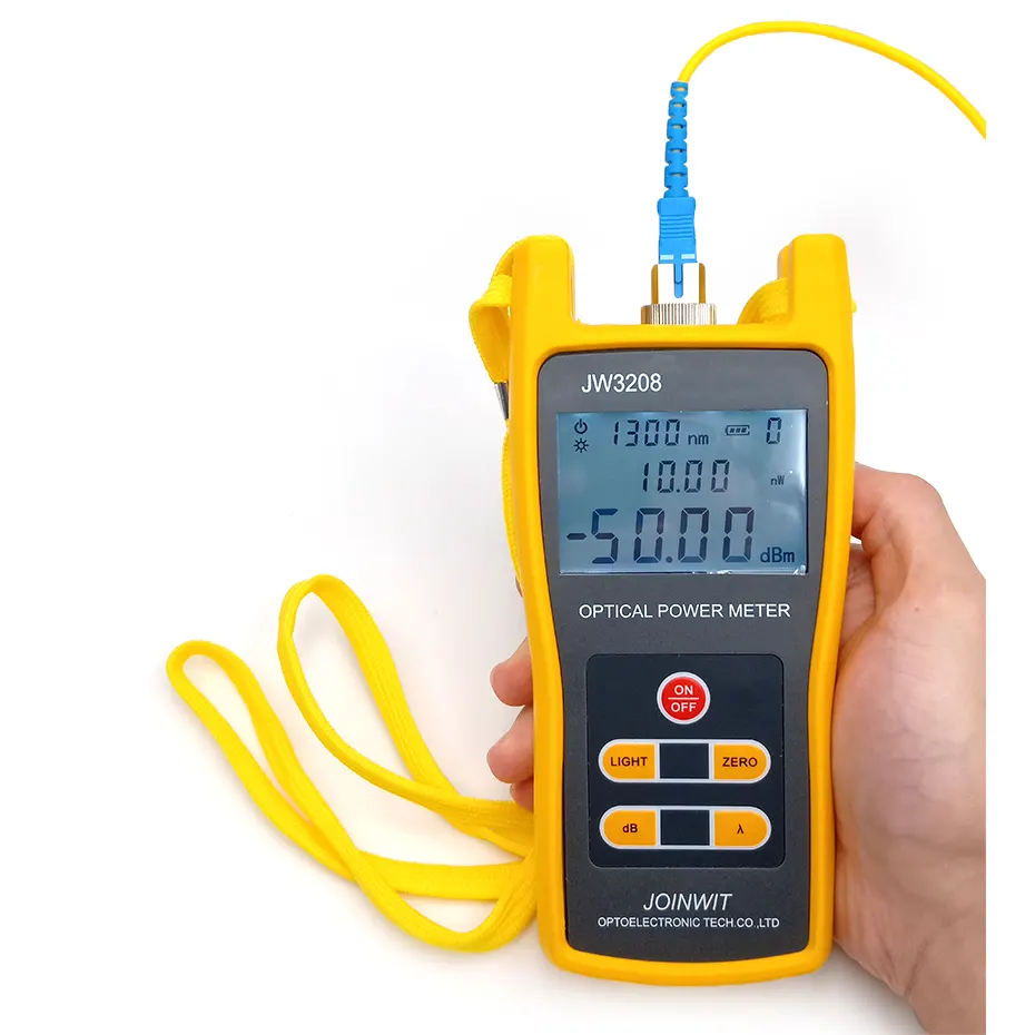 Customized Automatic Fiber Test Equipment Power Meter 850nm 1300nm