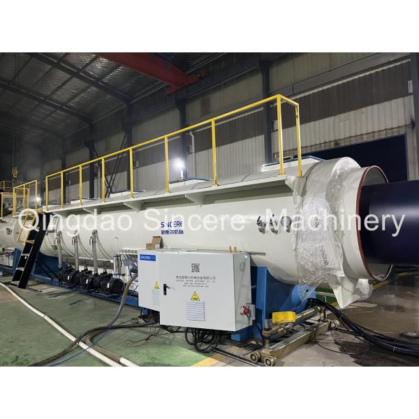 Large Diameter PE PP PPR Plastic Pipe Production Line Extrusion Machine