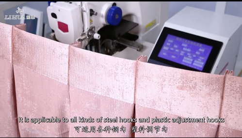 Manufacturing Plant Medium-sized Automatic Pleating Sewing Machine for Home Textiles