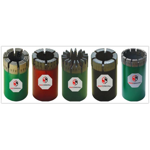Natural Diamond Multi Steps Surface Set Core Drill Bits With AAA Grade 40/60 Spc Diamond