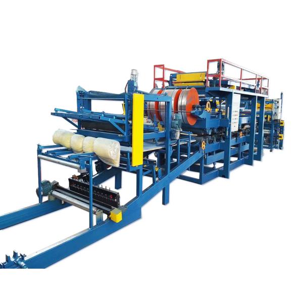 Ppgi Continuous Sandwich Panel Line Eps Sandwich Panel Making Machine
