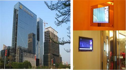 SD card or USB Digital Advertising Screen , 15 inch wall Mount