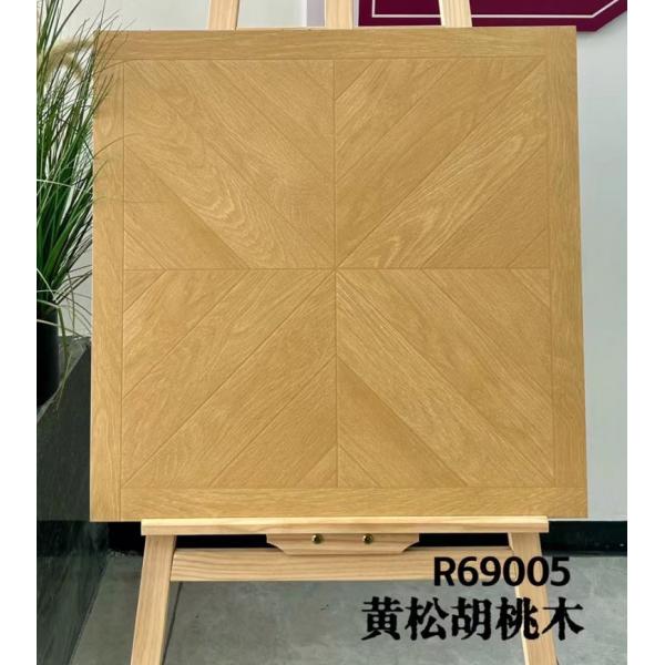 Brown 600x600mm Antibacterial Ceramic Floor Tile AAA Grade