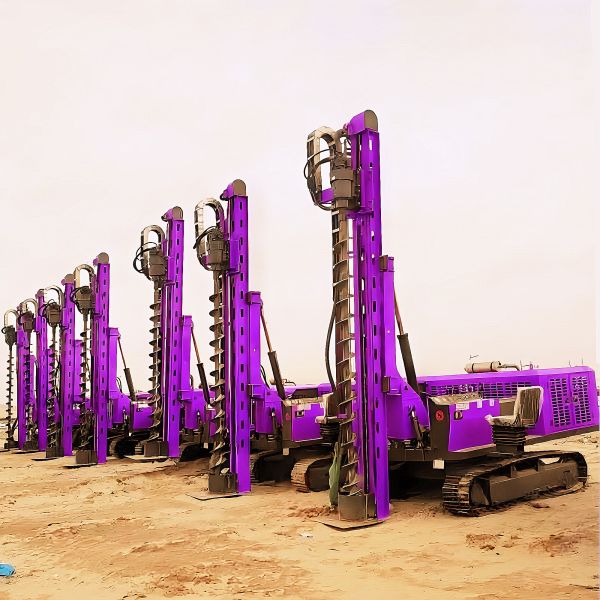 Hydraulic Pile Driver Machine Precise Depth Building Foundation Pile Drilling Rig Anchor Crawler Pile Driver
