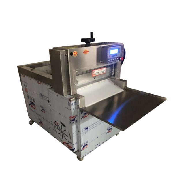 Multifunction Automatic Frozen Meat Slicing Machine PLC 380V Beef Chopping
