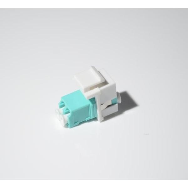 ABS Housing Fiber Optic Keystone Coupler Jacks Inserts Modules ROHS Approval