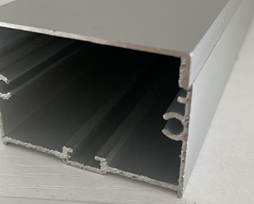 Trunking CNC Precision Components 6063-T5 50x63 White Detachable Splicing Profile