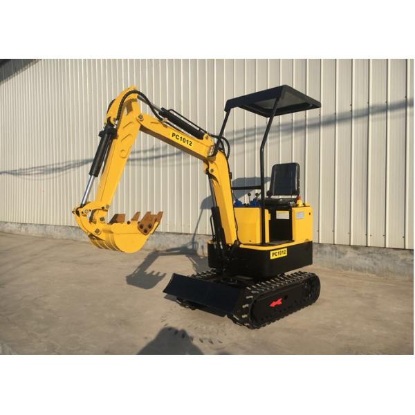 1.0t mini crawler digger garden machine multi-functional caterpillar excavator