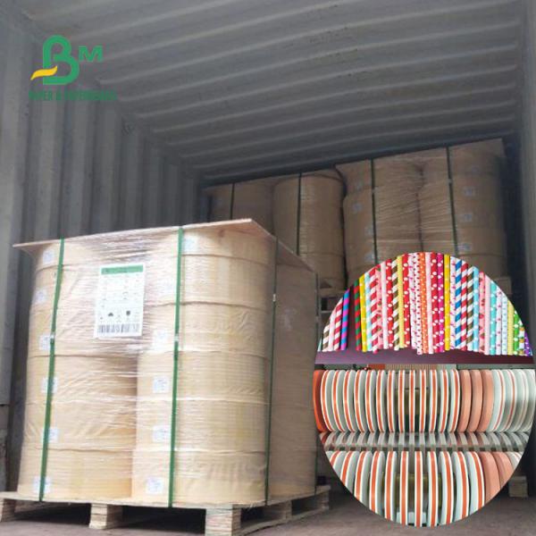 15mm Width Food Grade Paper Roll For Straws Moisture Resistant