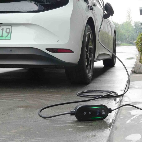 7KW Mode 2 Schuko Ev Charger 16a Power Plug With Temperature Sensor