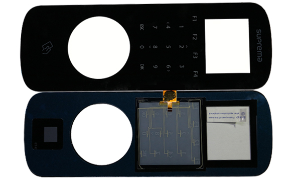 Anti Glare Glass 4 Wire Capacitive Touch Screen Replacement Projected