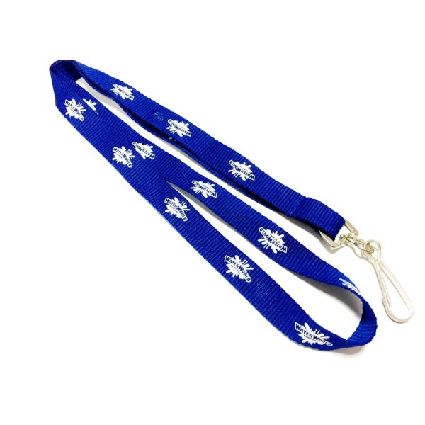 Eco - Friendly Sublimation Custom Polyester Lanyards Single J Hook Accessories