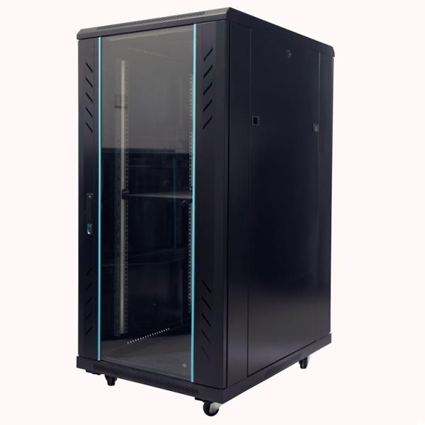 Material Thickness 1.5mm IP20 Indoor Network Rack Server Vertical Network Cabinet