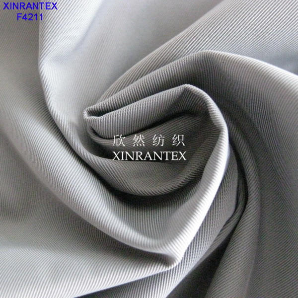 F4211 100% polyster imitation memory fabric for jacket