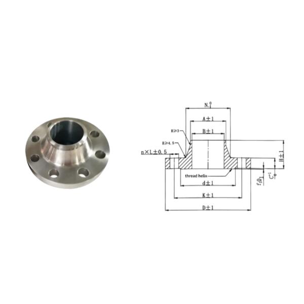 OEM Customized Industrial Flange Titanium Weld Neck Flange