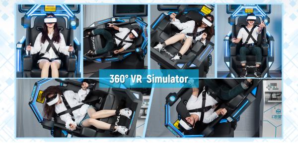 VR Chair 360 degree VR Arcade Game Machine roller coaster VR Chair Simulator in stock For sales