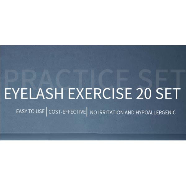 Factory Price Eyelashes Extension Practice Exercise Set, Professional Head Model Lip Makeup Eyelash Grafting