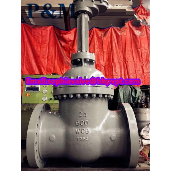 API 600 WCB gate valve class 600