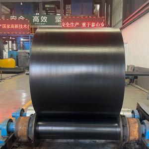 China Roller Standard Rubber Belting Rolls Black Ep Conveyor Belt 300mm-2000mm on sale