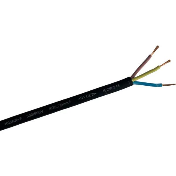 Solid Cooper PVC Insulation Flexible Multicore Electric Wire 0.75mm 1.5mm