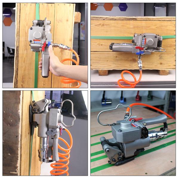 AQD19 Pneumatic Strapping Machine for PP Bundle Carton Box Hand-held Banding Machine