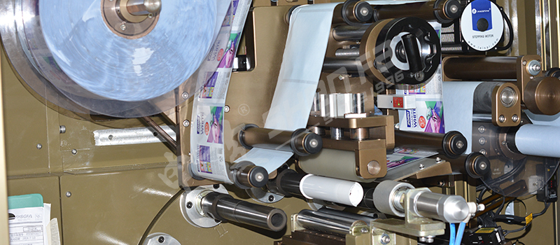 Automatic Labeling Machine For Soft Laminated Tube PE Cosmetic Bottle