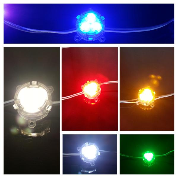Single Color 30mm Programmable 5050 SMD LED Pixel Light high Brightness