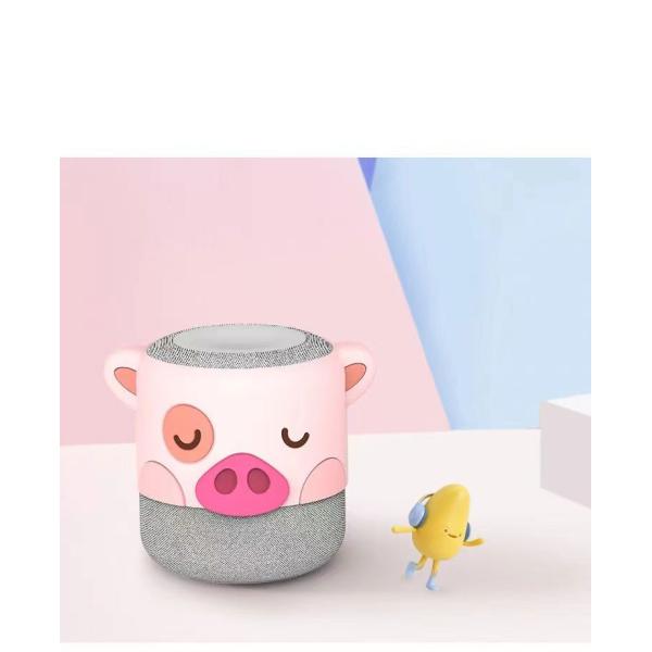 Customizable Smart Audio Silicone Protective Cover Creative Pig Shaped Bluetooth Speaker Silicone Cover